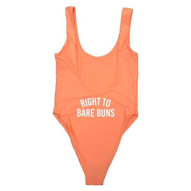 RIGHT TO BARE BUNS [BOOTY PRINT]