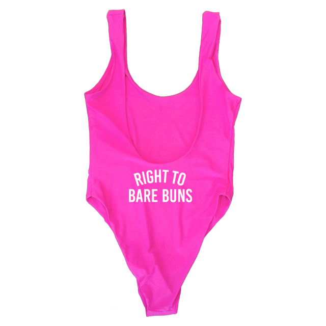 RIGHT TO BARE BUNS [BOOTY PRINT]