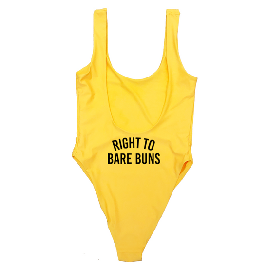 RIGHT TO BARE BUNS [BOOTY PRINT]