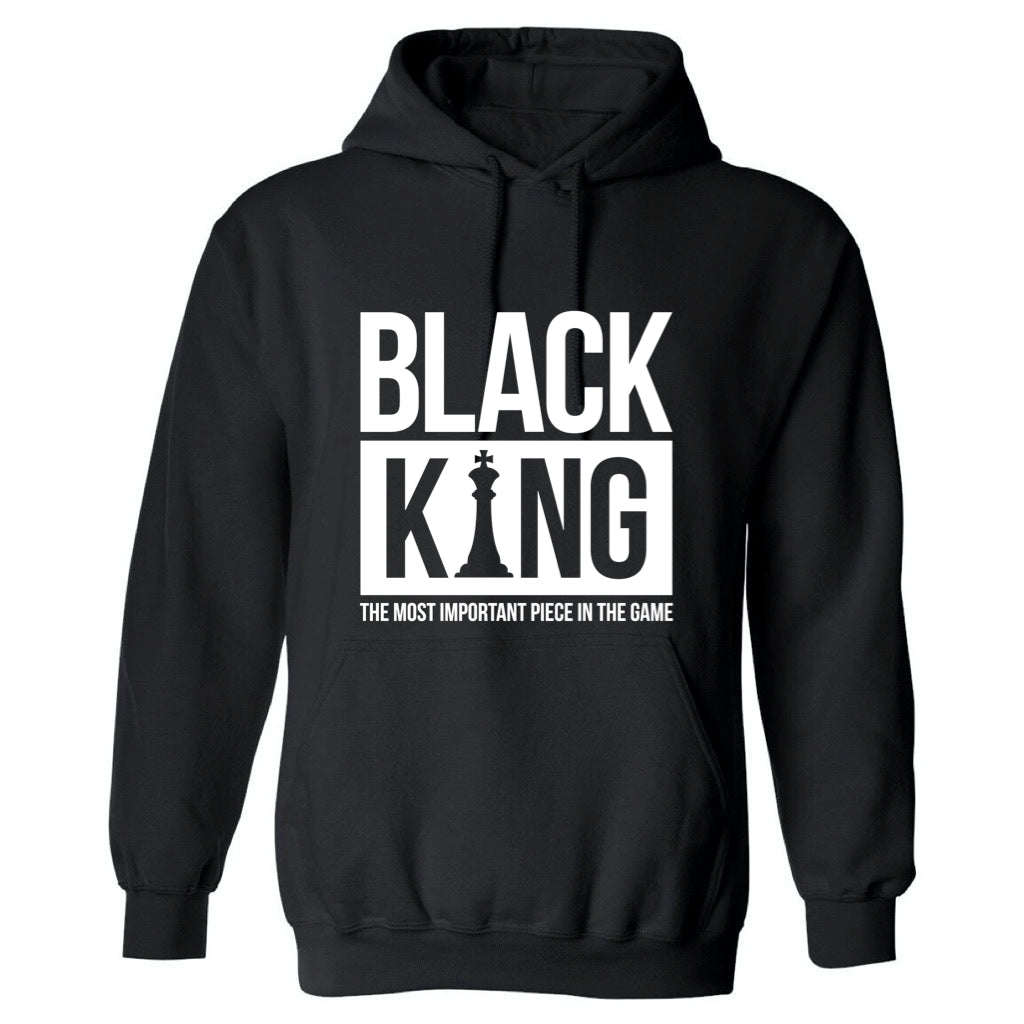 Load image into Gallery viewer, BLACK KING HOODIE
