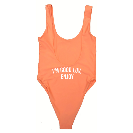 I’M GOOD LUV, ENJOY [BOOTY PRINT]