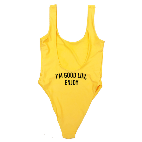 I’M GOOD LUV, ENJOY [BOOTY PRINT]