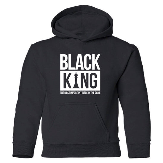 BLACK KING HOODIE – KIDS