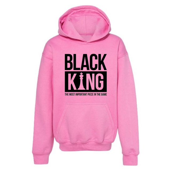 BLACK KING HOODIE – KIDS