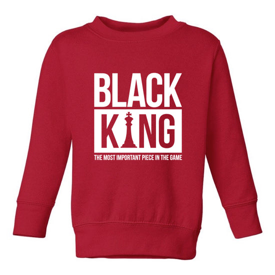 BLACK KING SWEATSHIRT – TODDLERS