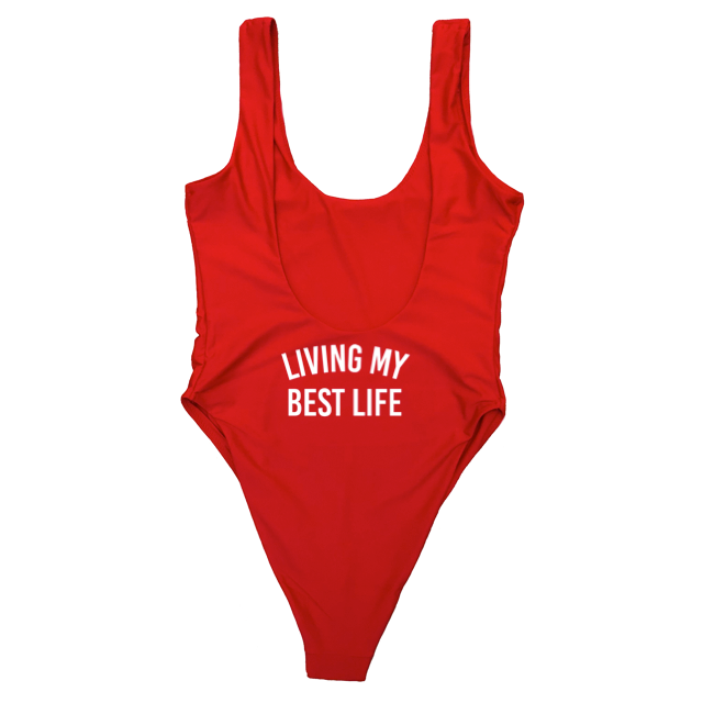 LIVING MY BEST LIFE [BOOTY PRINT]