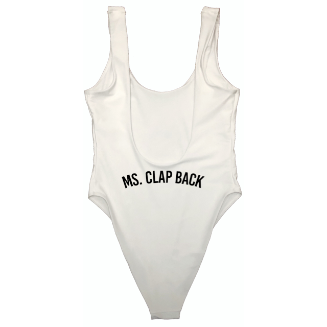 MS. CLAP BACK [BOOTY PRINT]