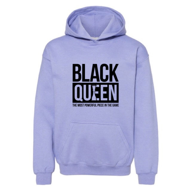 BLACK QUEEN HOODIE – KIDS