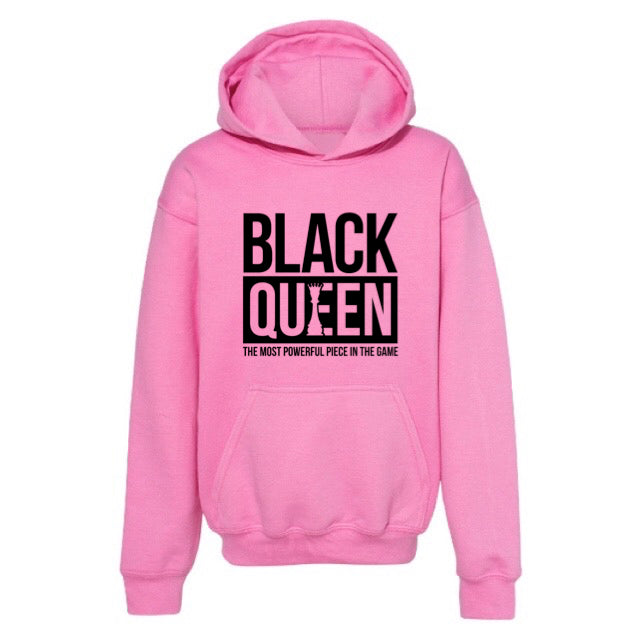 BLACK QUEEN HOODIE – KIDS