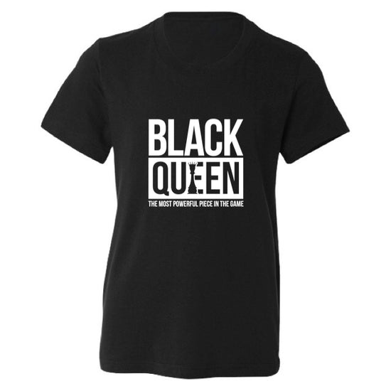 Load image into Gallery viewer, BLACK QUEEN T-SHIRT – KIDS
