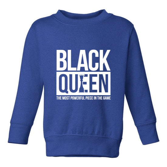 BLACK QUEEN SWEATSHIRT – TODDLERS