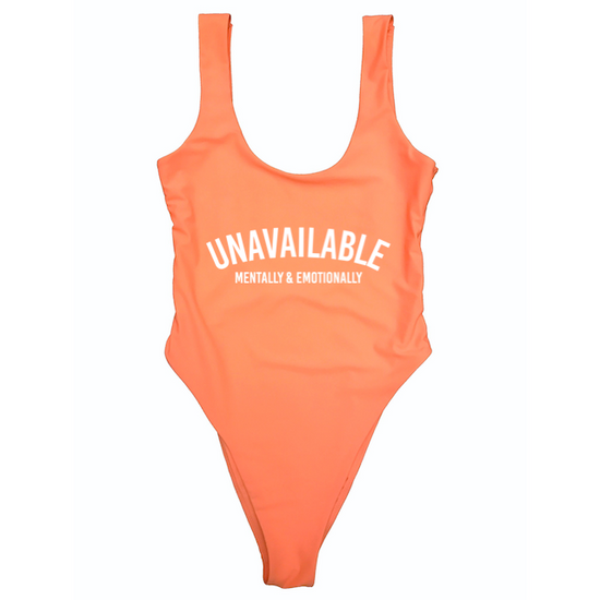 UNAVAILABLE MENTALLY + EMOTIONALLY