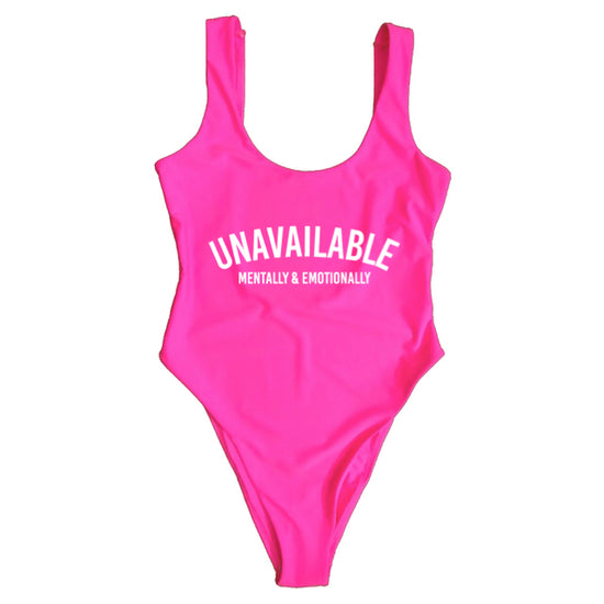 UNAVAILABLE MENTALLY + EMOTIONALLY