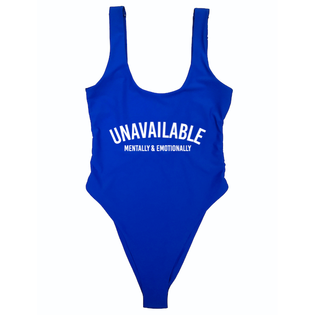 UNAVAILABLE MENTALLY + EMOTIONALLY