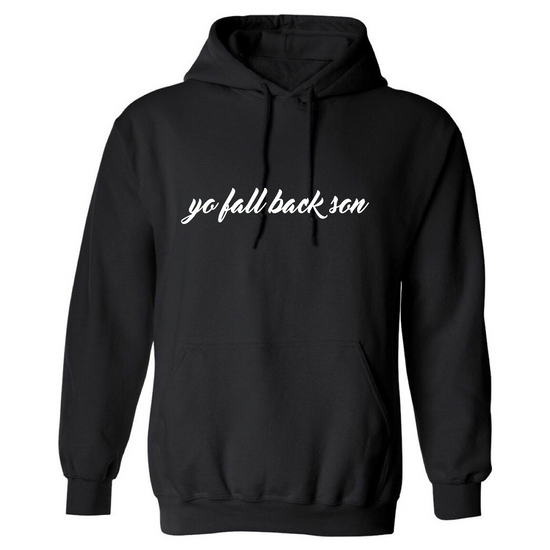 Load image into Gallery viewer, YO FALL BACK SON HOODIE
