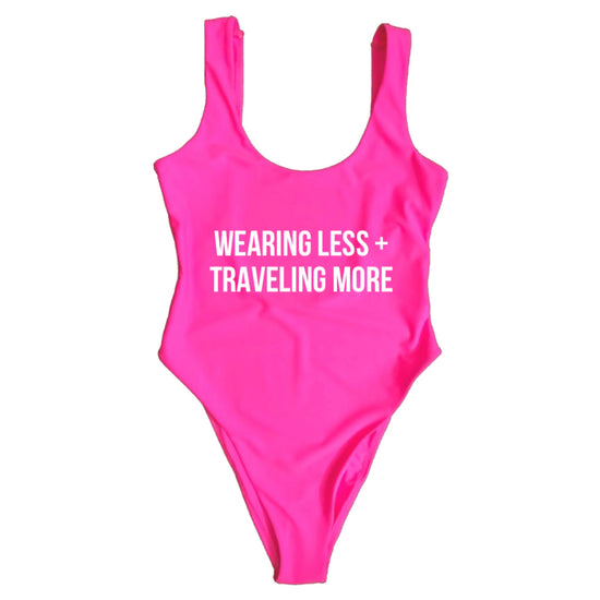 WEARING LESS + TRAVELING MORE