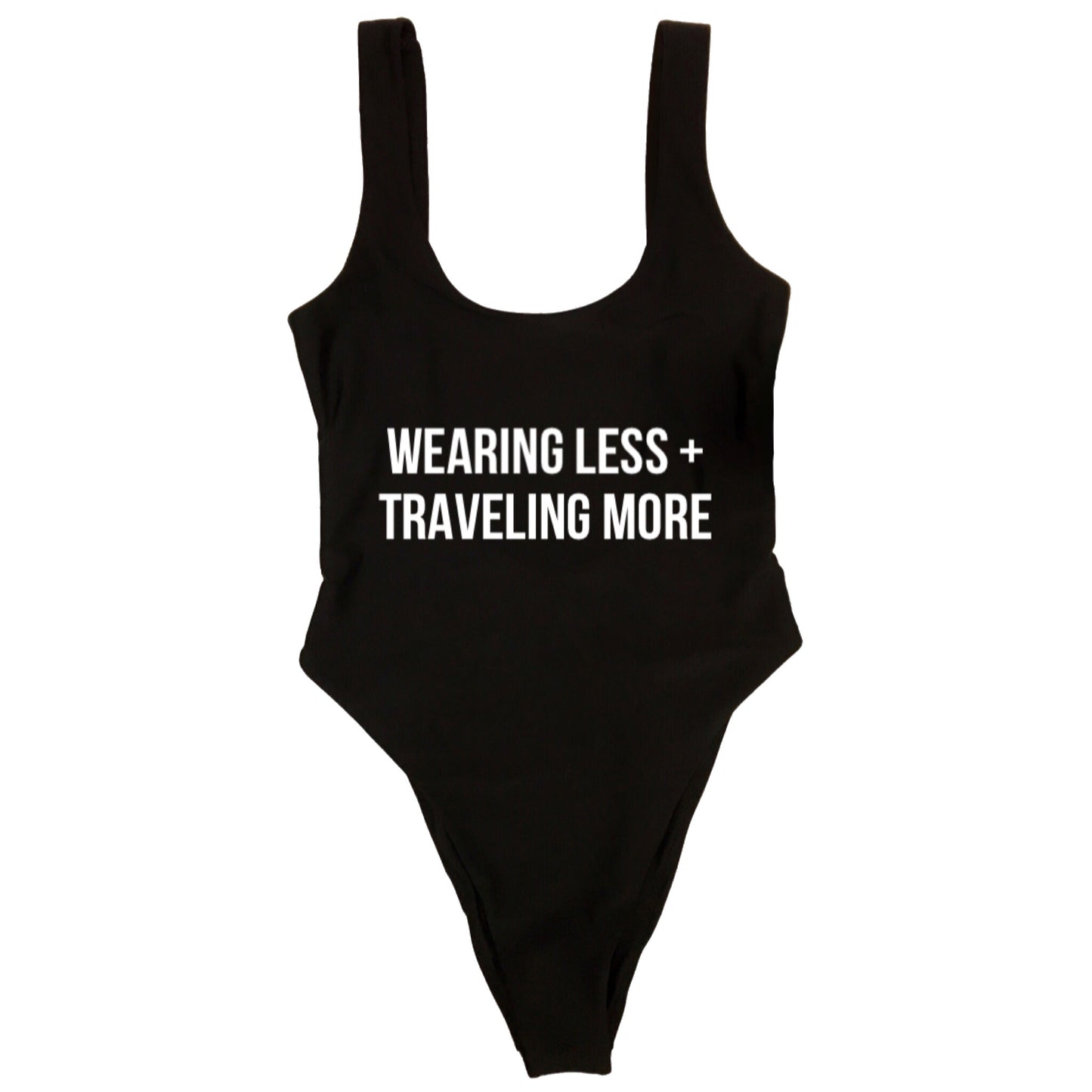 WEARING LESS + TRAVELING MORE