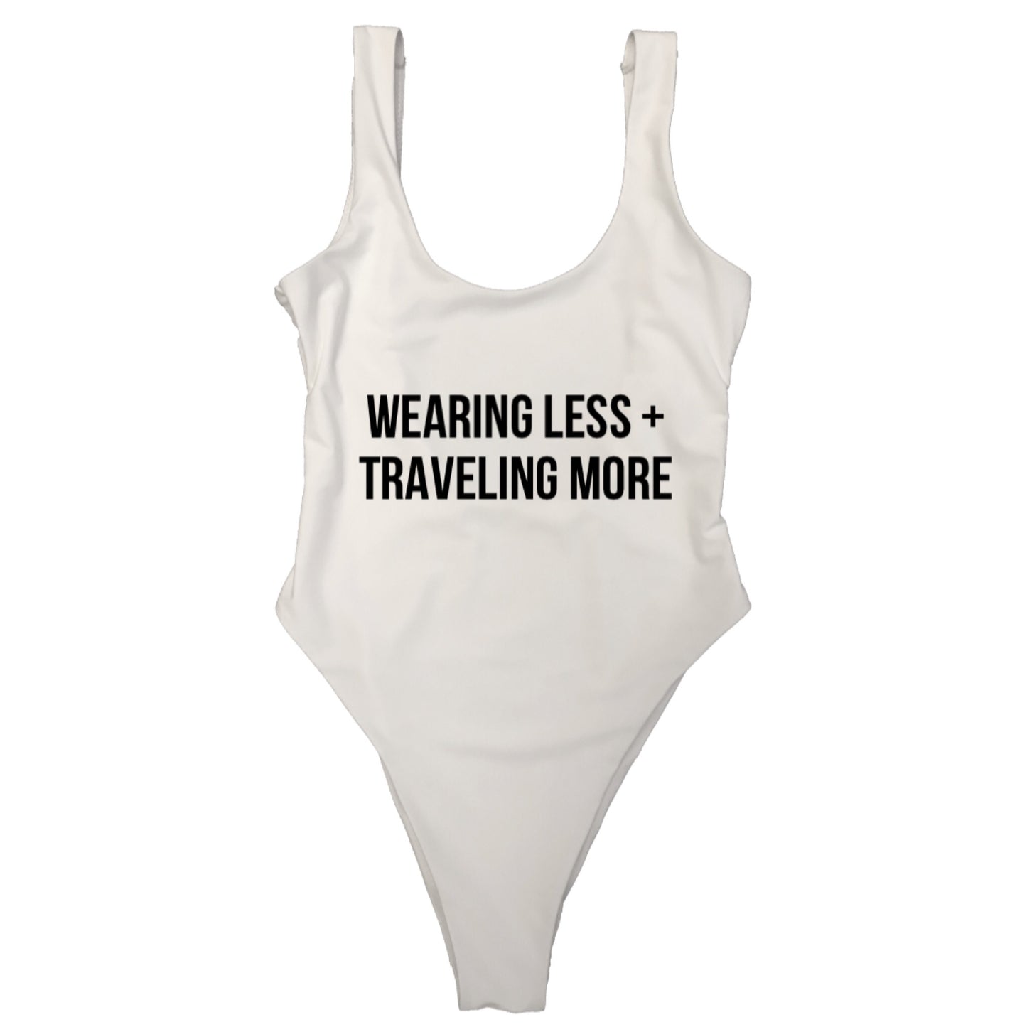 WEARING LESS + TRAVELING MORE