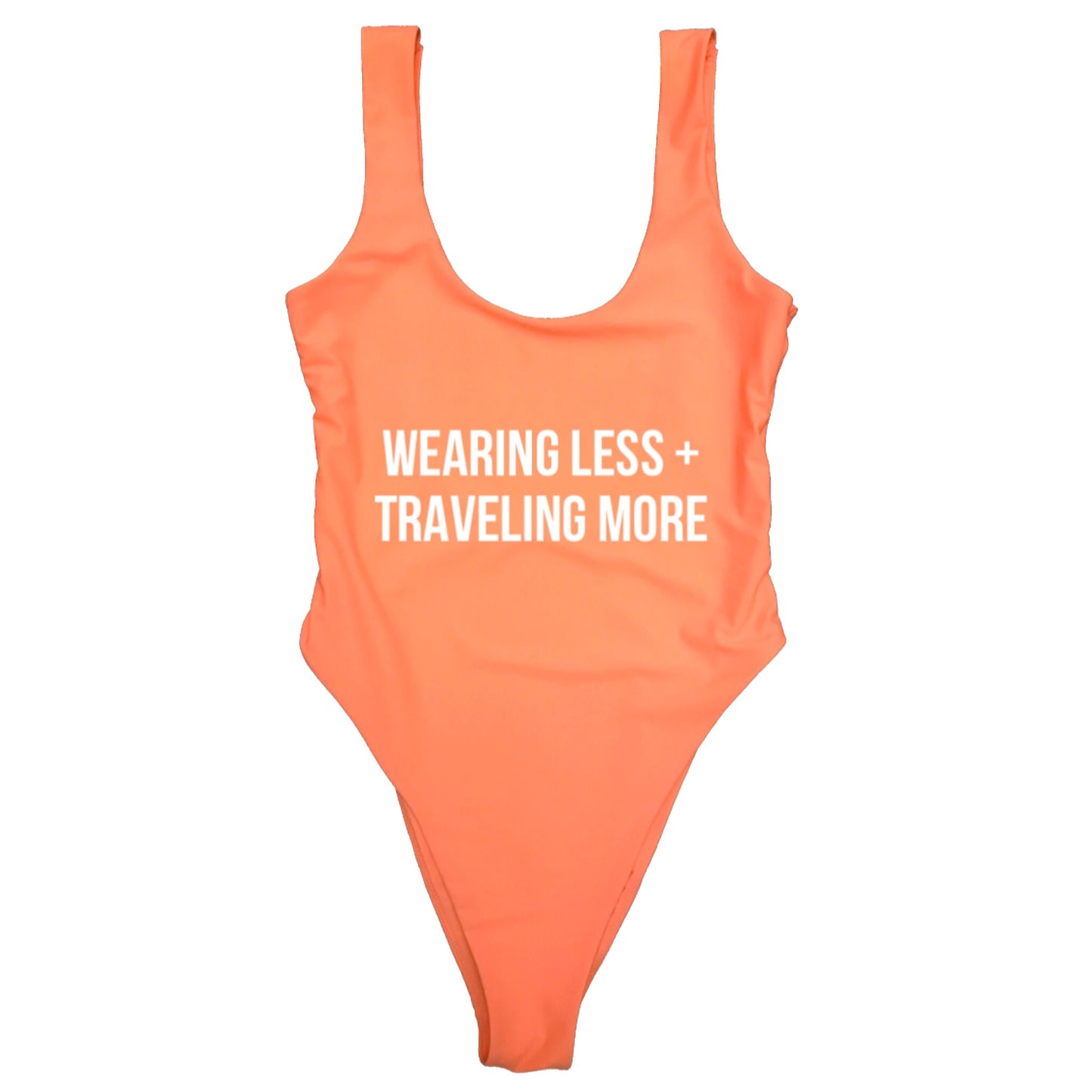 WEARING LESS + TRAVELING MORE