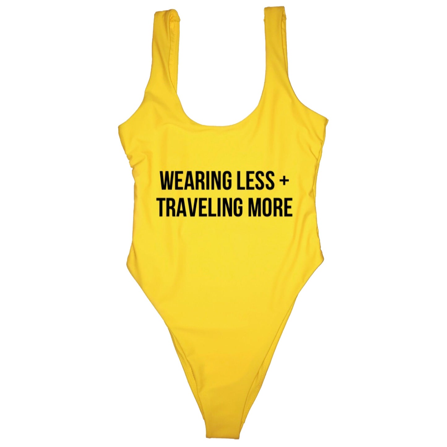 WEARING LESS + TRAVELING MORE