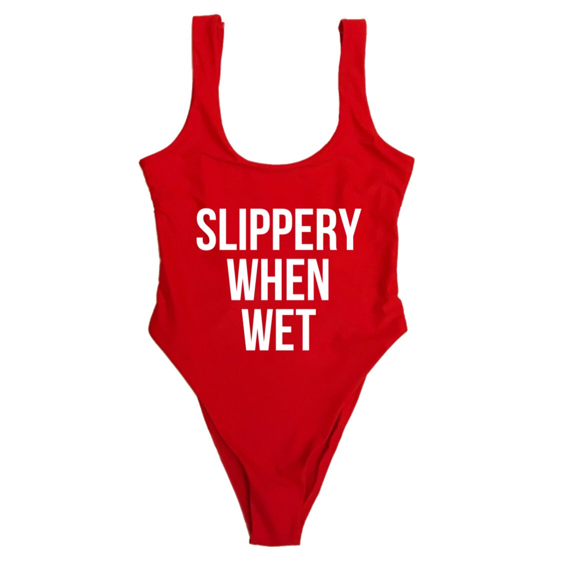 SLIPPERY WHEN WET